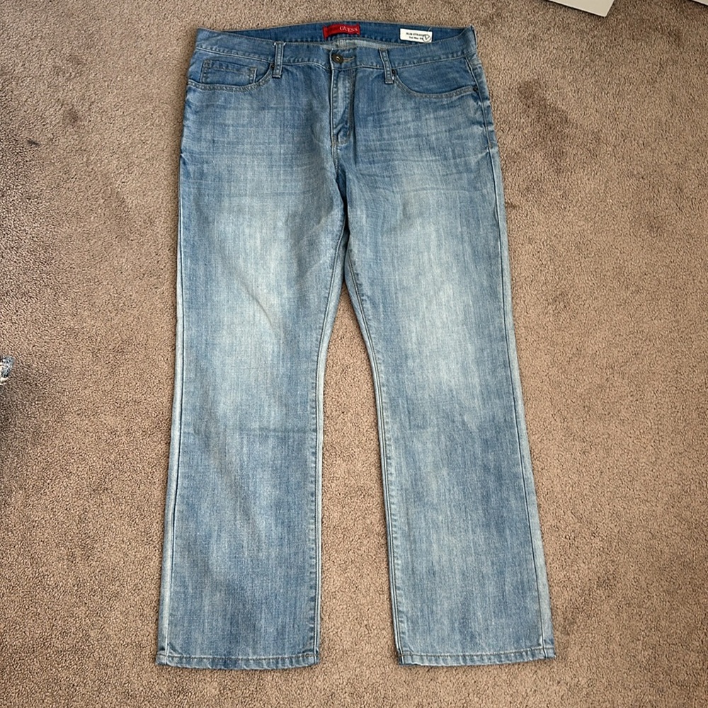 Guess slim straight jeans 36/30 - Picture 3 of 3